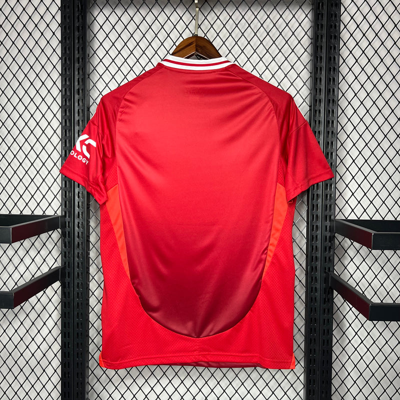 Camisa Man United I 24/25 Torcedor Adidas Masculino