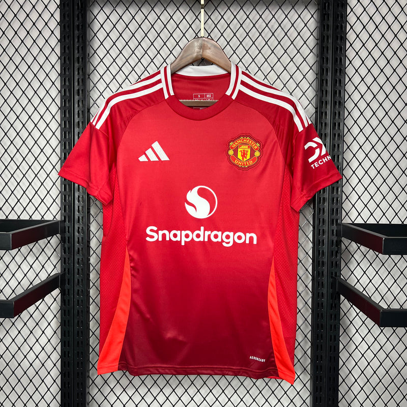 Camisa Man United I 24/25 Torcedor Adidas Masculino