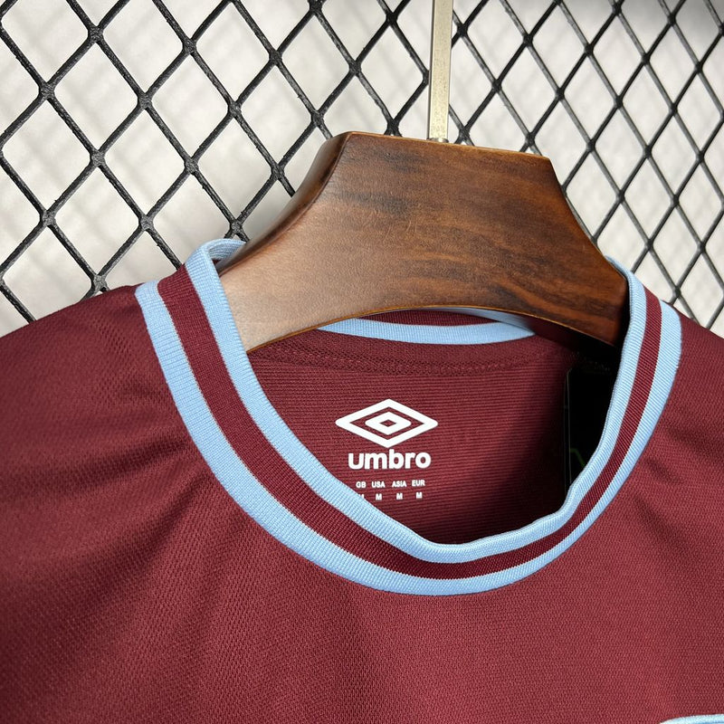Camisa West Ham I 24/25 Torcedor Umbro Masculino
