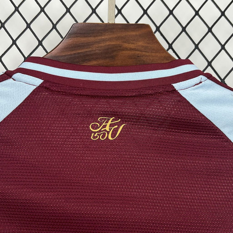 Camisa Aston Villa I 25/26 Torcedor Adidas Masculino