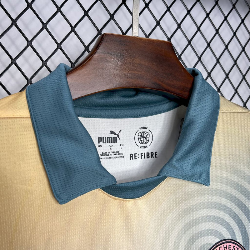 Camisa Man City IV 24/25 Torcedor Puma Masculino