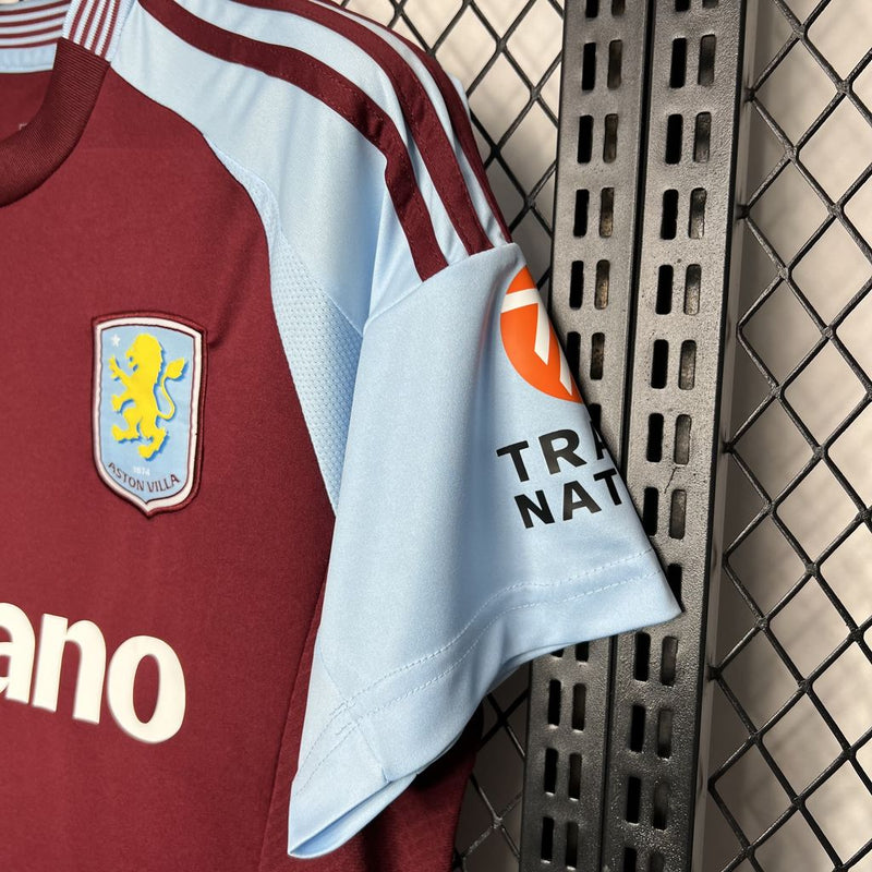 Camisa Aston Villa I 24/25 Torcedor Adidas Masculino