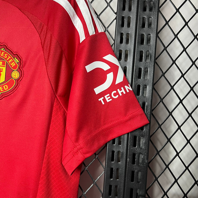 Camisa Man United I 24/25 Torcedor Adidas Masculino