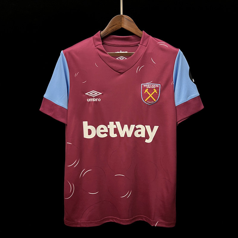 Camisa West Ham I 23/24 Torcedor Umbro Masculino