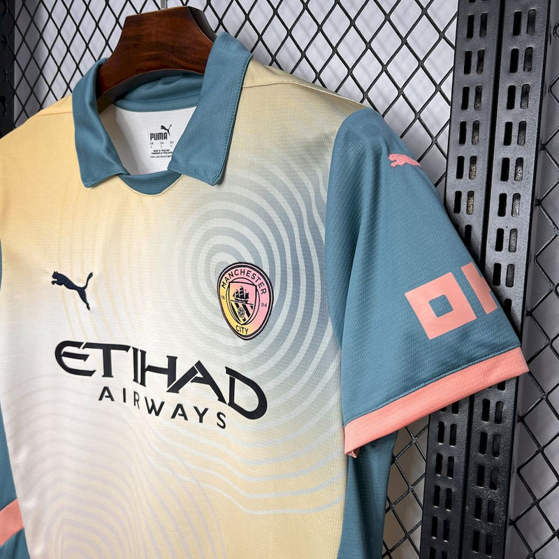 Camisa Man City IV 24/25 Torcedor Puma Masculino