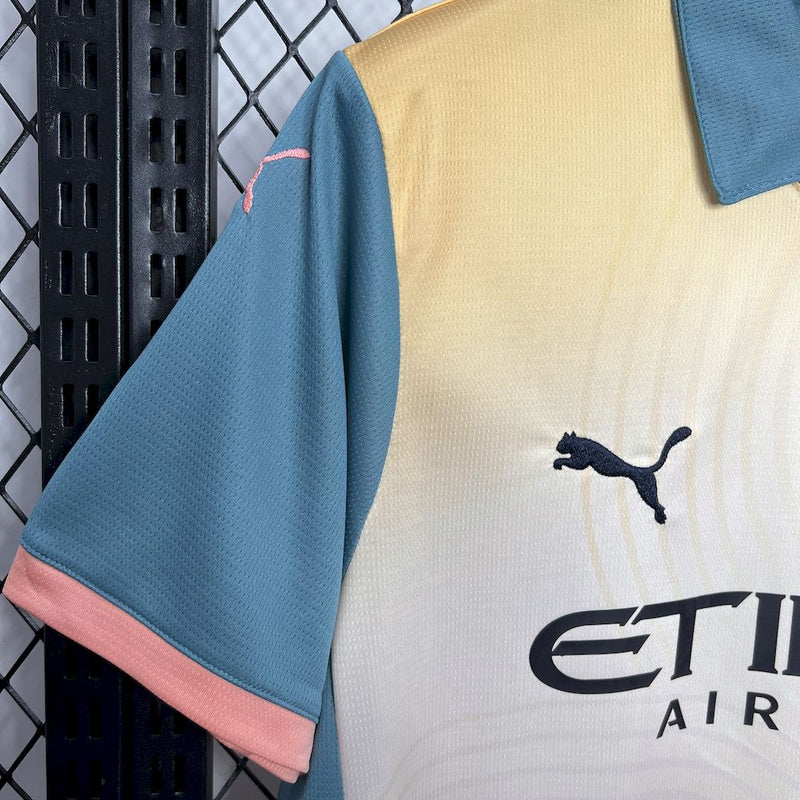 Camisa Man City IV 24/25 Torcedor Puma Masculino