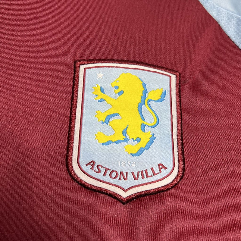 Camisa Aston Villa I 24/25 Torcedor Adidas Masculino