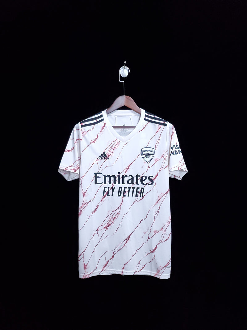 Camisa Arsenal Away 20/21 Torcedor Puma Masculina - Branco