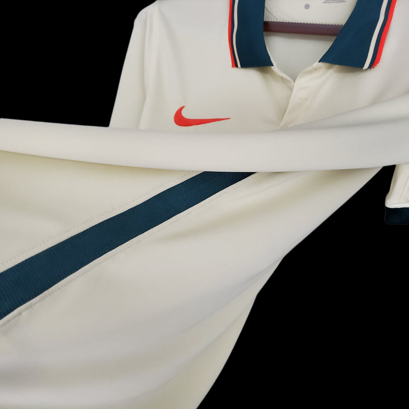 Camisa Liverpool Away 21/22 Torcedor Nike Masculina - Marfim