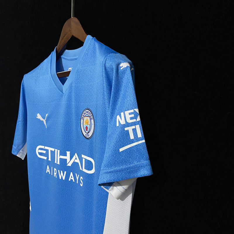Camisa Man City I 21/22 Torcedor Puma Masculina