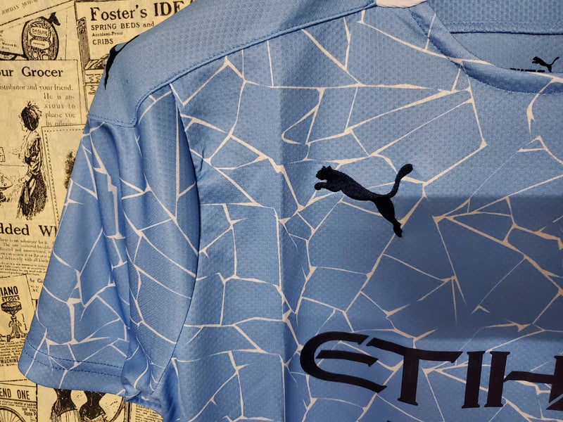 Camisa Man City I 20/21 Torcedor Puma Masculina