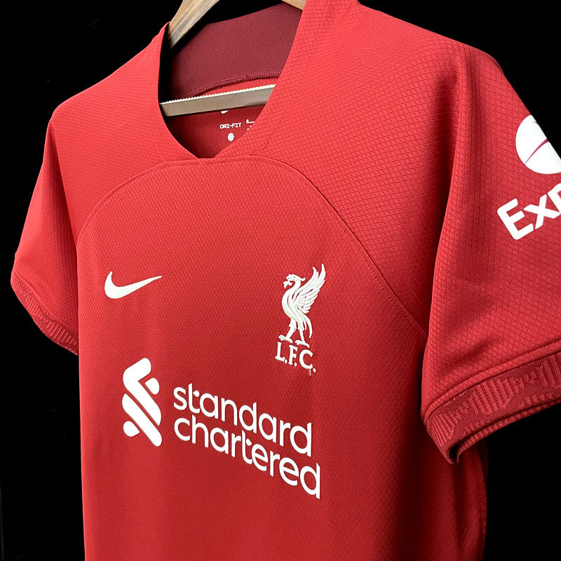 Camisa Liverpool I 22/23 Torcedor Nike - Vermelho