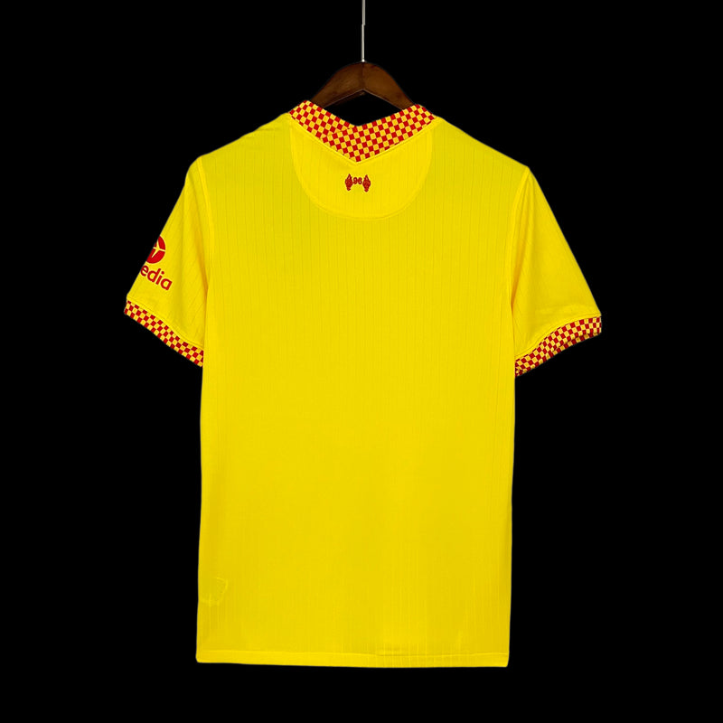 Camisa Liverpool Third 21/22 Torcedor Nike Masculina - Amarela