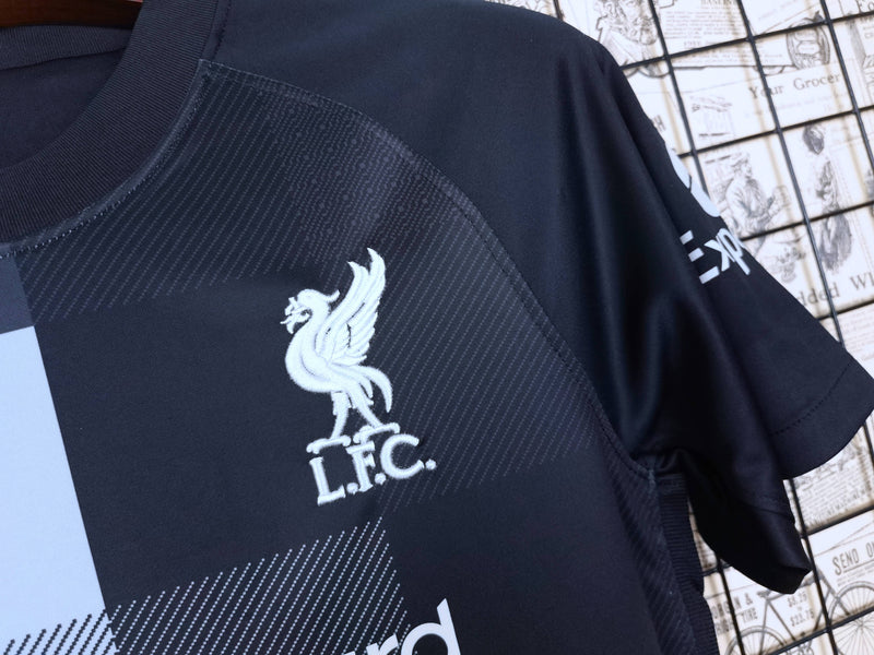 Camisa Liverpool Goleiro 21/22 Torcedor Nike Masculina - Preto