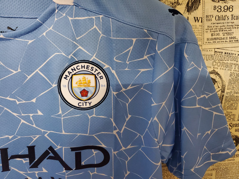 Camisa Man City I 20/21 Torcedor Puma Masculina