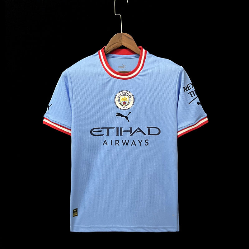 Camisa Man City Home I 22/23 Torcedor Puma Masculina