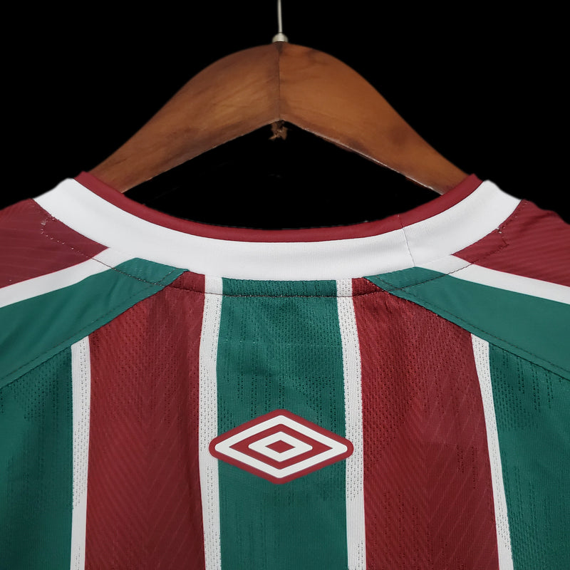 Camisa Fluminense I 21/22 Torcedor Umbro Masculina - Listrada