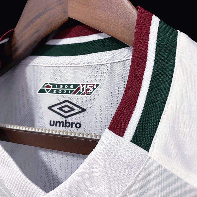 Camisa Fluminense II 21/22 Torcedor Umbro Masculina - Branca