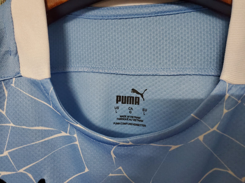 Camisa Man City I 20/21 Torcedor Puma Masculina