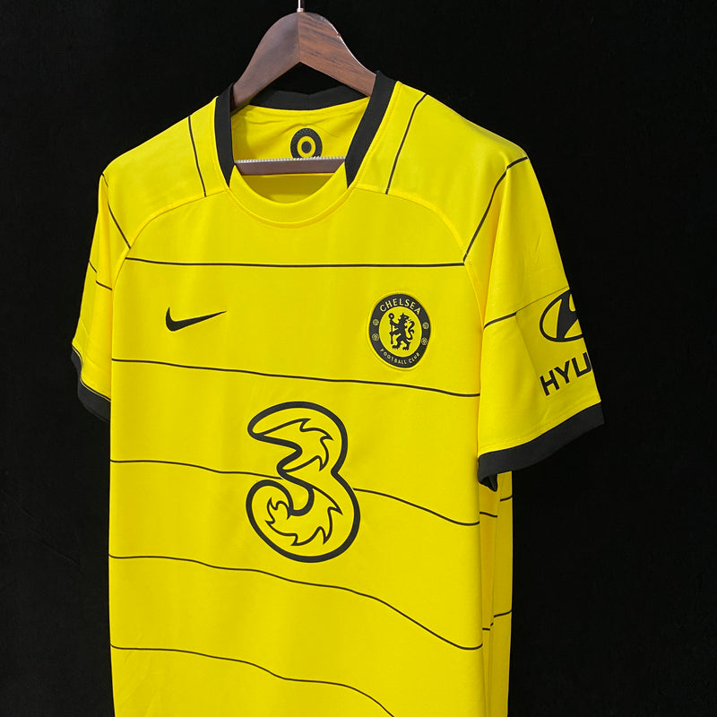 Camisa Chelsea Away 21/22 Torcedor Nike Masculina - Amarelo