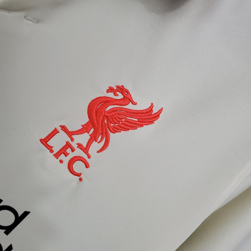 Camisa Liverpool Away 21/22 Torcedor Nike Masculina - Marfim