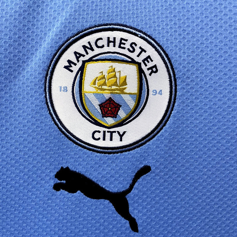 Camisa Man City Home I 22/23 Torcedor Puma Masculina