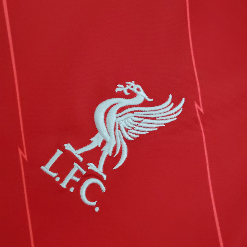 Camisa Liverpool Home 21/22 Torcedor Nike Masculina - Vermelho