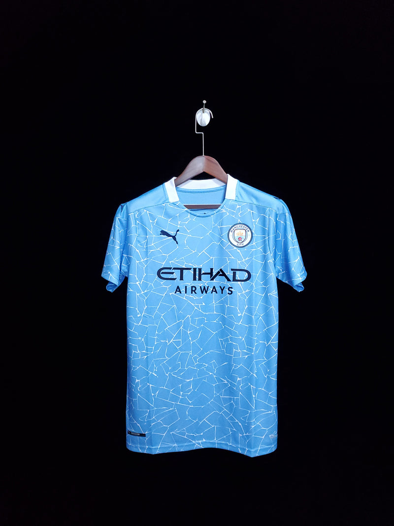 Camisa Man City I 20/21 Torcedor Puma Masculina