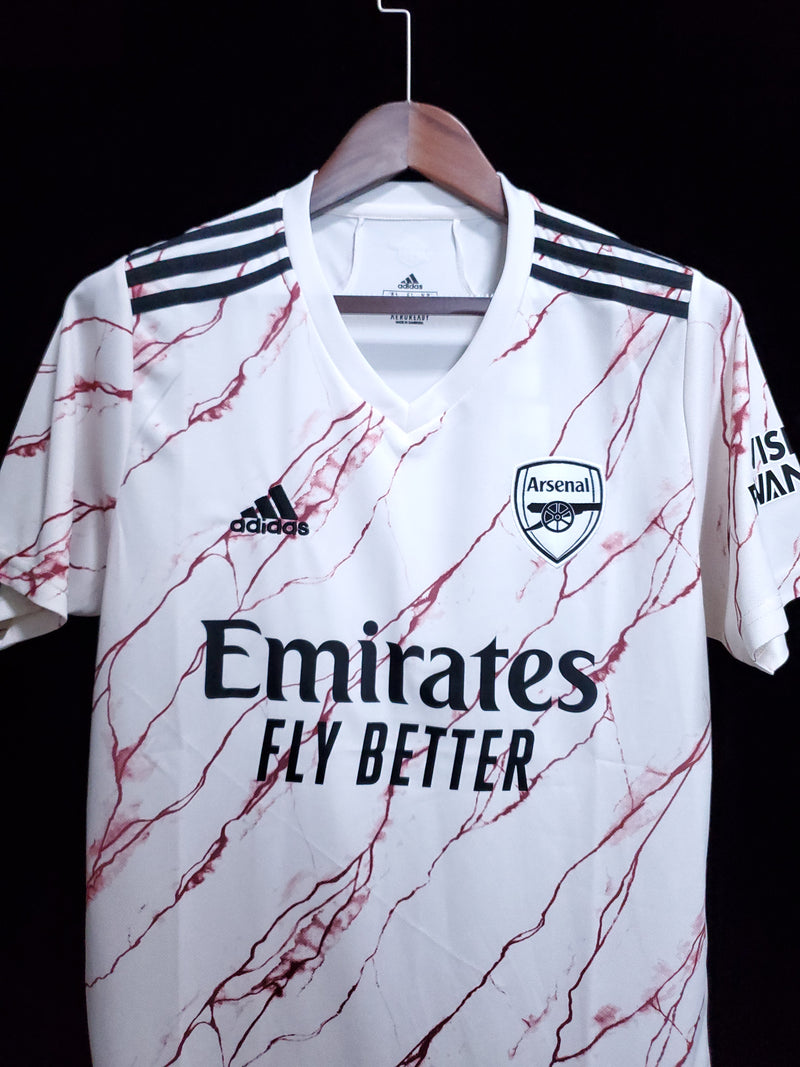 Camisa Arsenal Away 20/21 Torcedor Puma Masculina - Branco