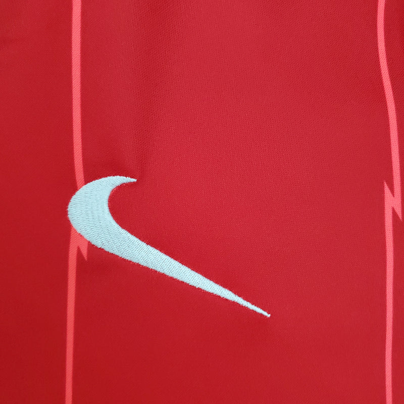 Camisa Liverpool Home 21/22 Torcedor Nike Masculina - Vermelho