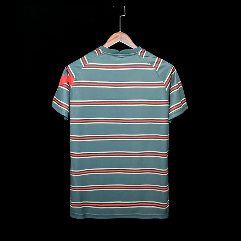 Camisa Liverpool Pré-Jogo 21/22 - Verde