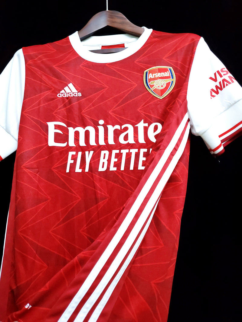 Camisa Arsenal Home 20/21 Torcedor Adidas Masculina - Vermelha e Branco
