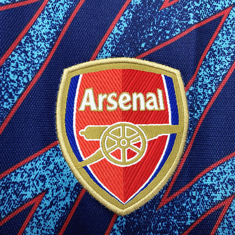 Camisa Arsenal Third 21/22 Torcedor Adidas Masculina - Azul Marinho e Celeste