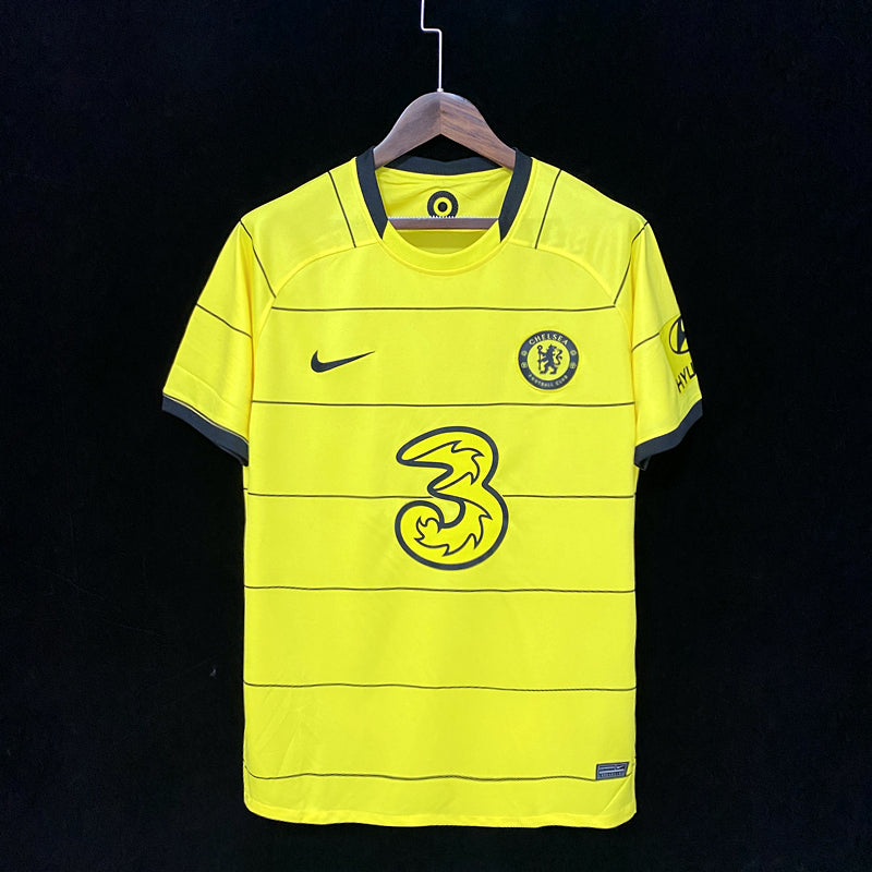 Camisa Chelsea Away 21/22 Torcedor Nike Masculina - Amarelo