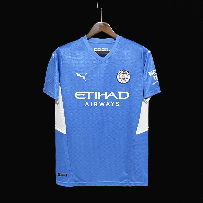 Camisa Man City I 21/22 Torcedor Puma Masculina