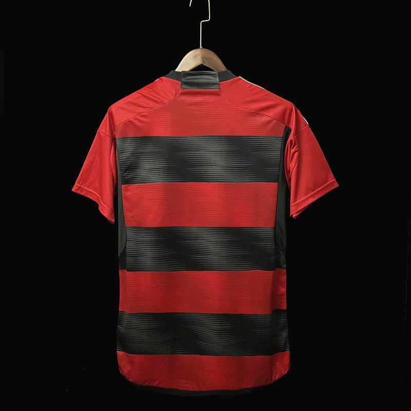 Camisa Flamengo I 23/24 Adidas- Preta e Vermelha