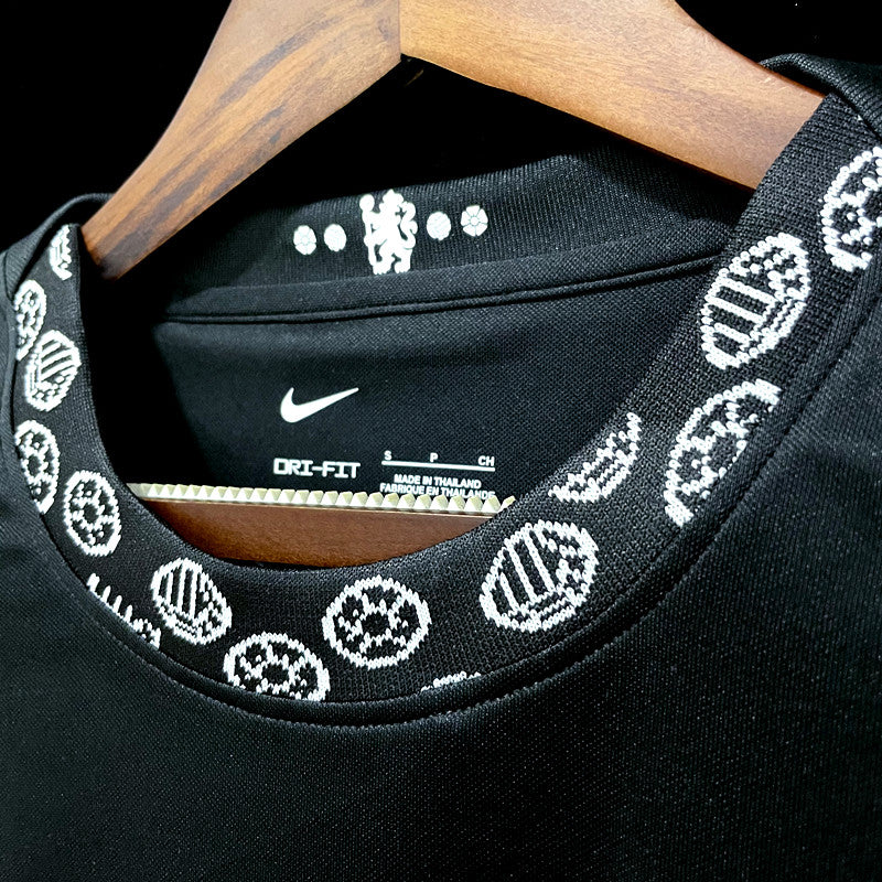 Camisa Chelsea Torcedor Nike 22/23 - Preto
