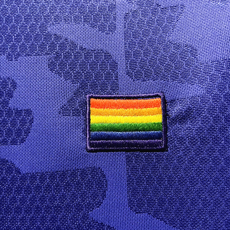 Camisa Flamengo "Pride" LGBTQIA+ 2021 Torcedor Adidas Feminina - Roxa