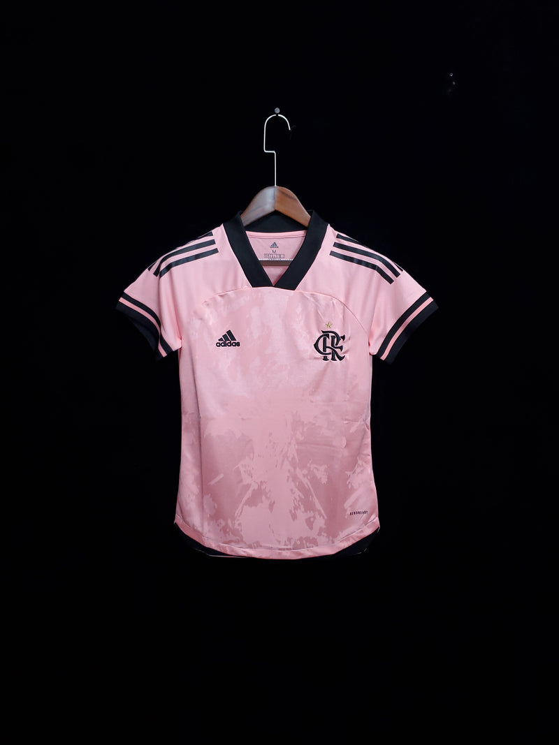 Camisa Flamengo Outubro Rosa 2021 Adidas Feminina - Rosa