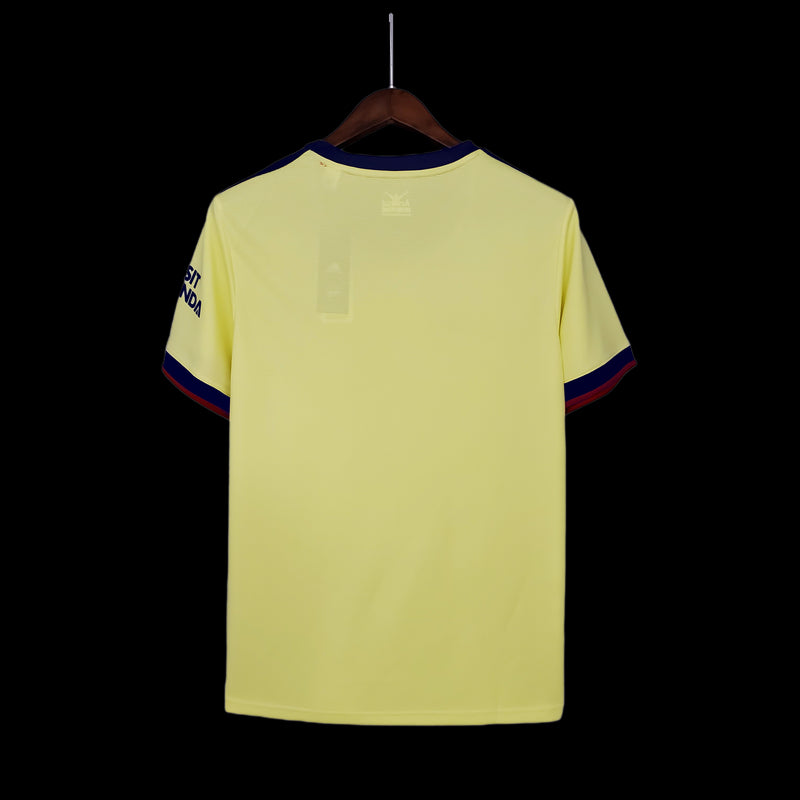 Camisa Arsenal Away 21/22 Torcedor Adidas Masculina - Amarela