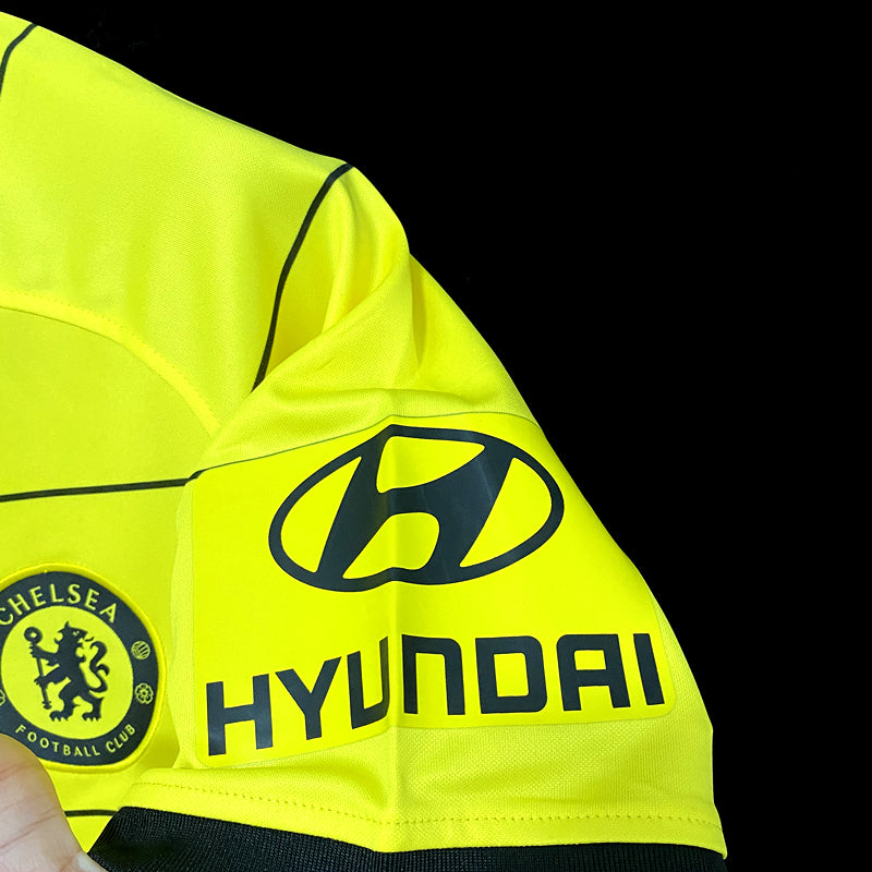 Camisa Chelsea Away 21/22 Torcedor Nike Masculina - Amarelo