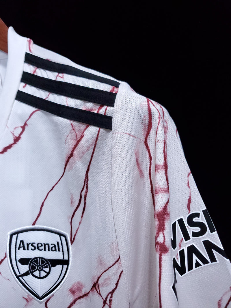 Camisa Arsenal Away 20/21 Torcedor Puma Masculina - Branco