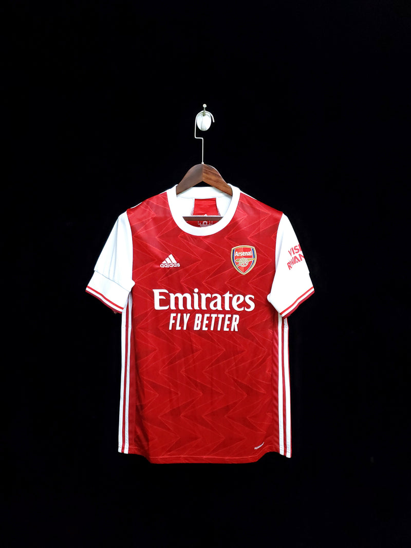 Camisa Arsenal Home 20/21 Torcedor Adidas Masculina - Vermelha e Branco