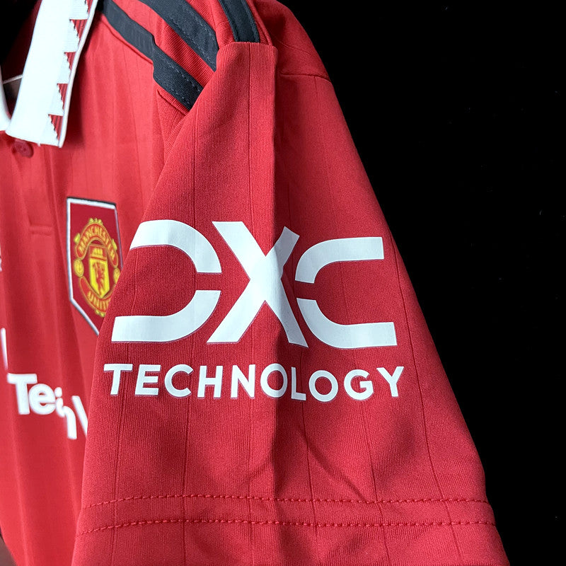 Camisa Man United I 22/23 Home Torcedor Adidas - Vermelho