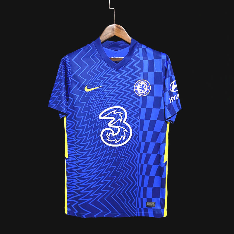 Camisa Chelsea Home 21/22 Torcedor Nike - Azul
