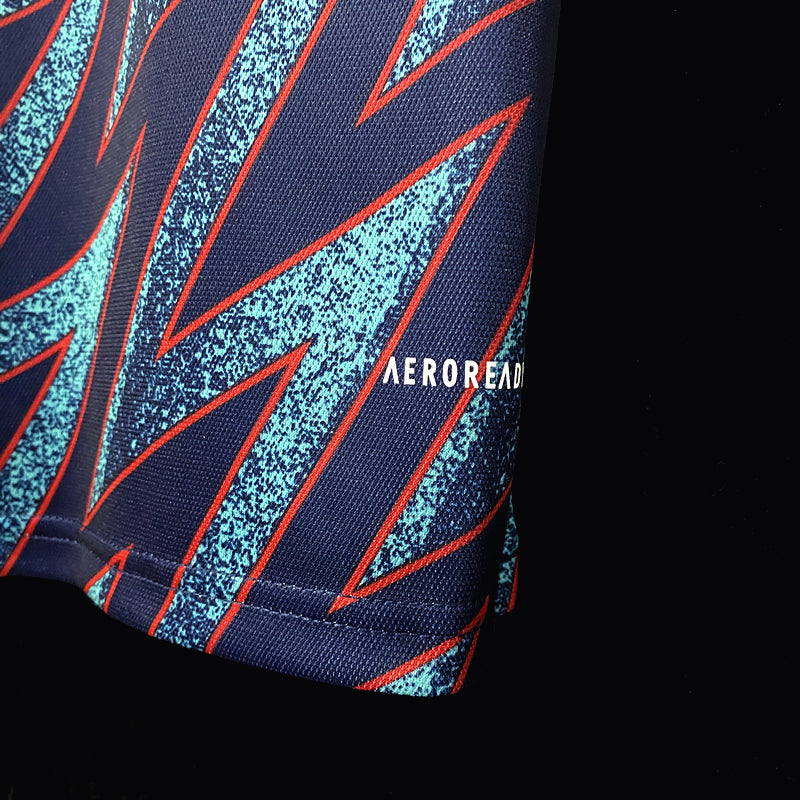 Camisa Arsenal Third 21/22 Torcedor Adidas Masculina - Azul Marinho e Celeste