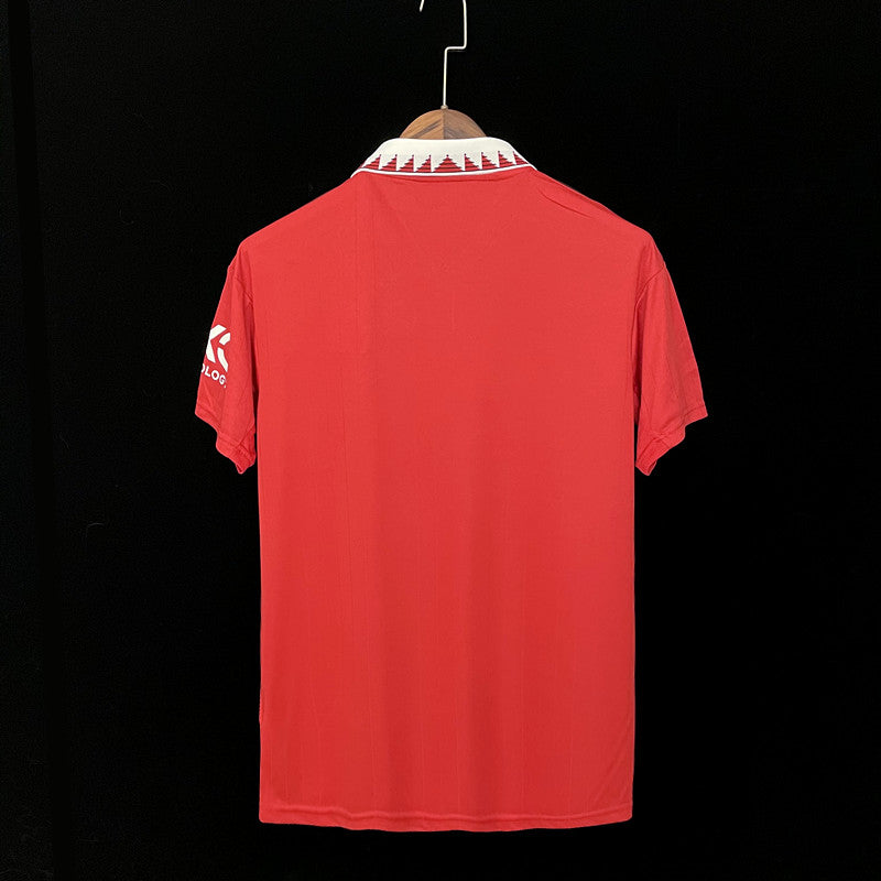 Camisa Man United I 22/23 Home Torcedor Adidas - Vermelho