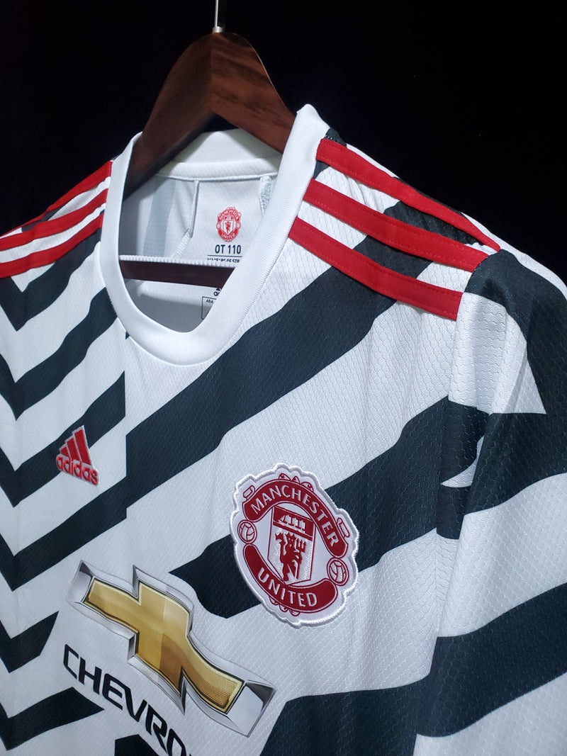 Camisa Man United III 20/21 Torcedor Adidas Masculina